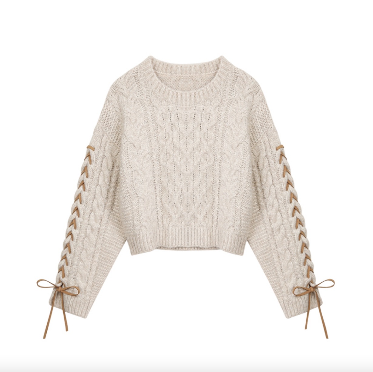 トップス デート カットソー ニットソー セーター 袖あり 長袖 無地 冬 10代 20代 個性的 ホワイト S M L レトロ ニット ゆったり リボン こなれ感 エレガント クール ガーリー