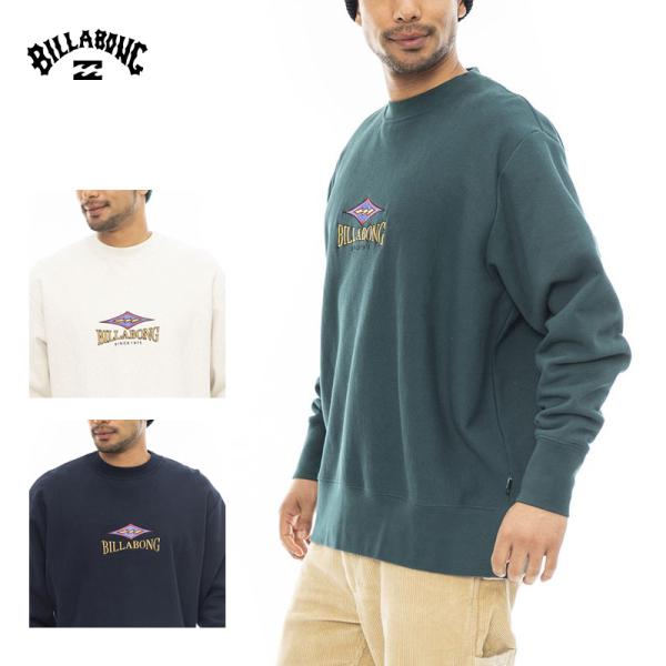 ビラボン BILLABONG メンズ RIDGE CREW クルーネック スウェット bd012-010トレーナー 男性