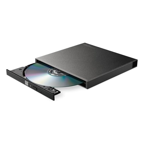 USB Type-C対応 ポータブルDVD USB 2.0 Type-Cケーブル付属 LDR-PXA8CU2VBK