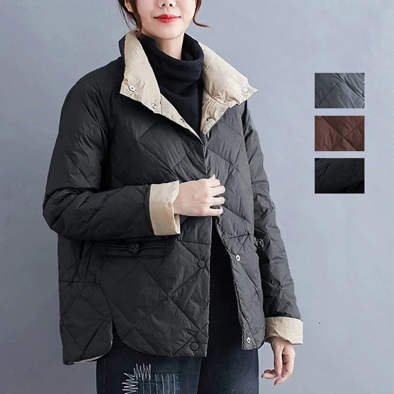 ダウンジャケットジャケットダウンコートダウンエコダウンジャケットロングレディース軽量