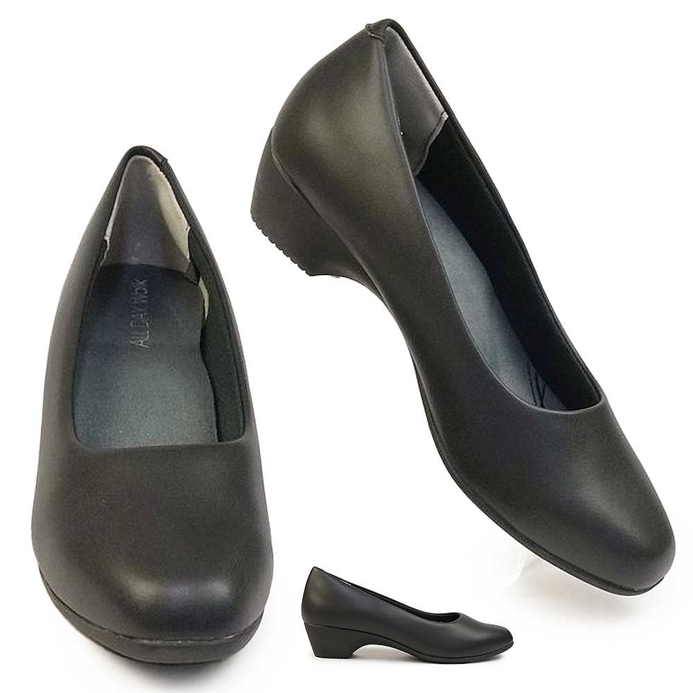 オールデイウォーク パンプス 301 レディース プレーン 通勤 冠婚葬祭 フォーマル