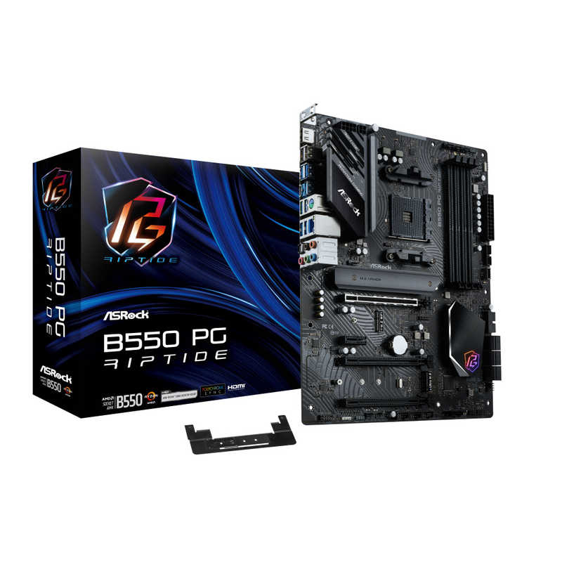 ASROCK　マザーボード［ATX /Socket AM4］　B550 PG Riptide