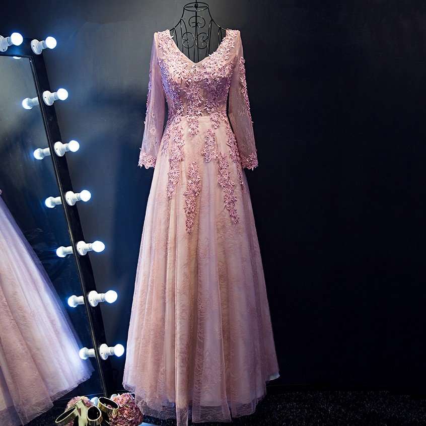 パーティードレス 結婚式 二次会 イブニングドレス フォーマル 安い 長袖 カクテルドレス ロング