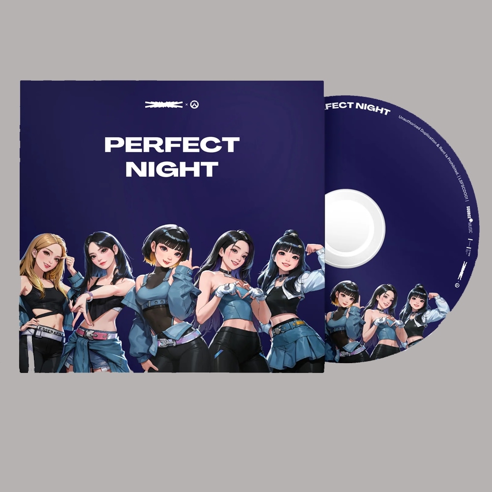 【即納品・日本未発売】LE SSERAFIM PERFECT NIGHT Single CD