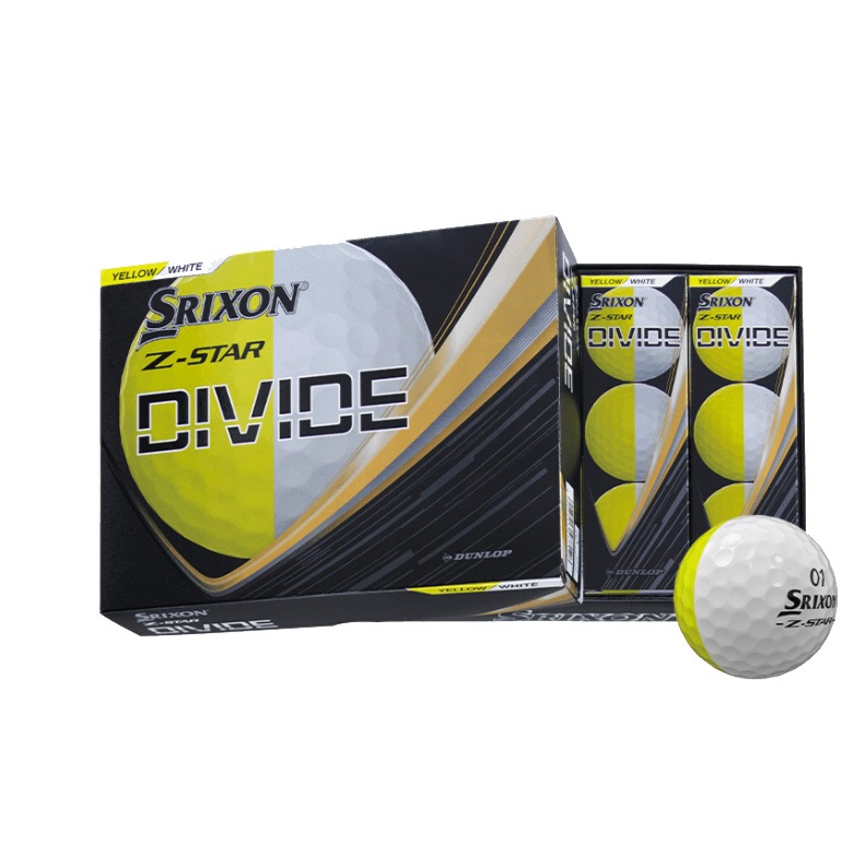 ダンロップ　スリクソン SRI-ZS9-DIV-WHYE12P スリクソン Z-STAR DIVIDE 2025年モデル ゴルフボール 1ダース 12個入り SRIZS9DIVWHYE12P