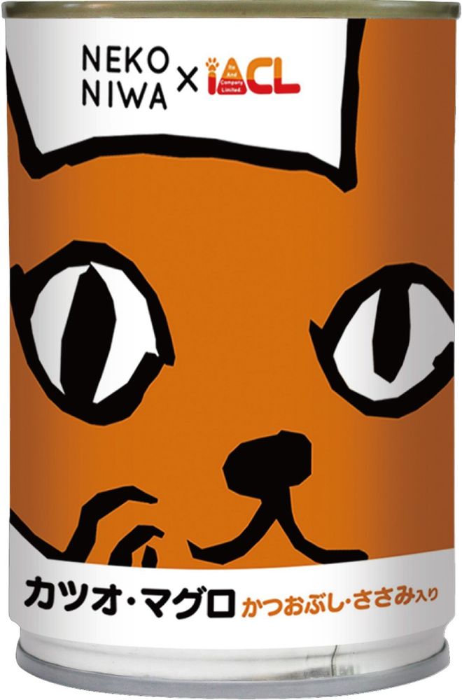 （まとめ買い）イトウ&カンパニーリミテッド NEKONIWA 鰹/鮪/鰹節/ささみ 400g 猫用フード [x24]