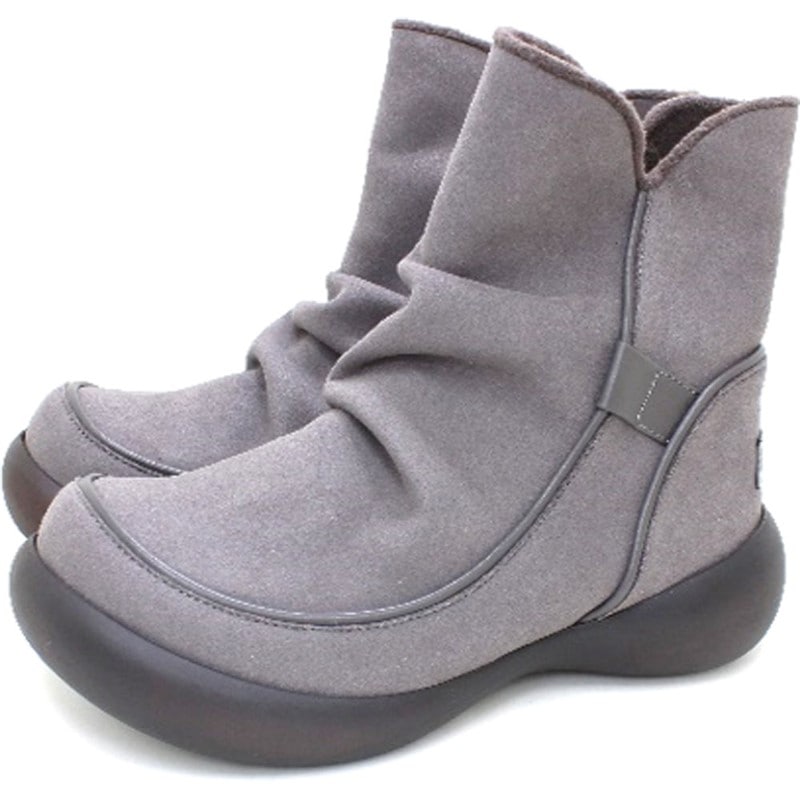 regettacanoe(リゲッタカヌー) サイドジップツキスエードチョウブーツ カジュアルシューズ (cjfs002c-gry) 9,936円