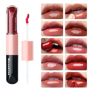双頭リップ ォーターリズムグロウティント10種 6ML マットリップ リップクリーム 唇パック インクグラスティングリップグロス ムジゲマンションオブジェリキッドティント