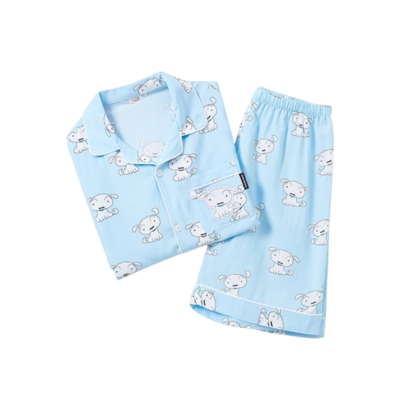 SPAO[男女共用][クレヨンしんちゃん] 止められないクレヨンしんちゃんの 半袖パジャマ4種