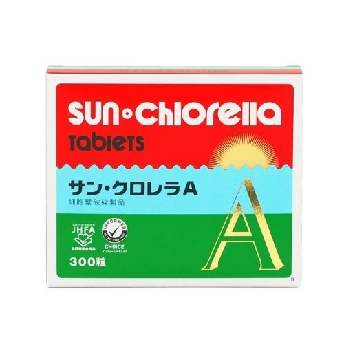 サン・クロレラA 300粒【3個セット】粒 葉酸 ビタミンB サプリメント 完全食 青汁 ミドリムシ タンパク質 ヴィーガン