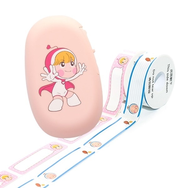 ユミの細胞たち ミニラベルプリンター＋ラベル紙2個（愛細胞出出細胞） ハングル 韓国語 韓国文具