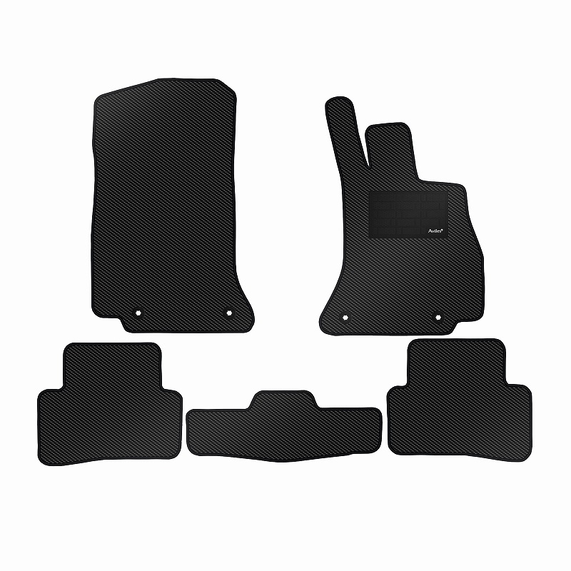 [防水マット]ベンツ 新型 Cクラス W206 S206 フロアマット [カーボン柄]