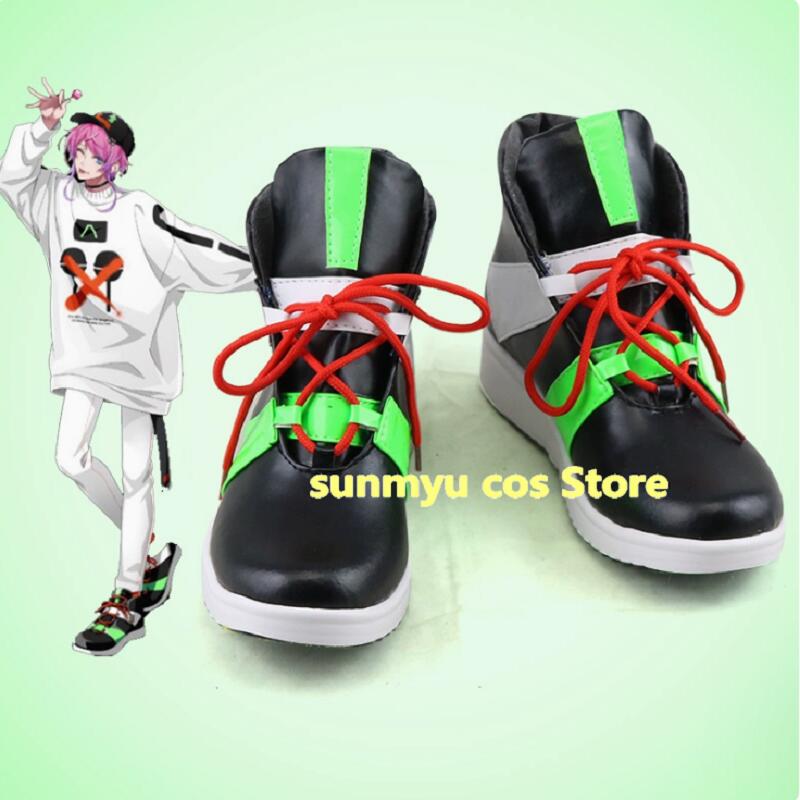 ヒプノシスマイク Fling Posse easy R 飴村乱数 コスプレ靴 ブーツ