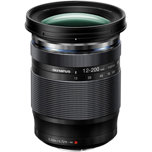 【中古】オリンパス OLYMPUS マイクロフォーサーズレンズ M.ZUIKO DIGITAL ED 12-200mm F3.5-6.3 高倍率ズームレンズ 防塵防滴
