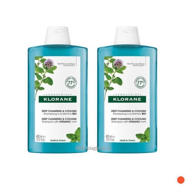 アクアミント ディープクレンジング クーリング 頭皮シャンプー 400ml 2個