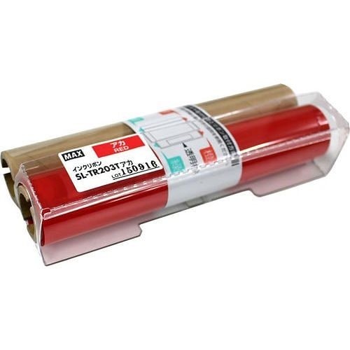 ビーポップ CPM-200専用 詰め替え用インクリボン 赤 SL-TR203Tアカ