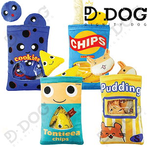 【 DIGNITYDOG 】 스낵토이 4種類 犬用鼻鳴きおもちゃ ペット用鼻鳴きおもちゃ 犬用インタラクティブおもちゃ ペット用パズルおもちゃ ペット用おやつおもちゃ