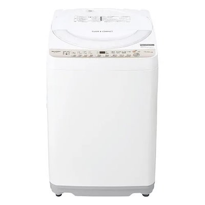 Qoo10] シャープ シャープ EST717 全自動洗濯機 高