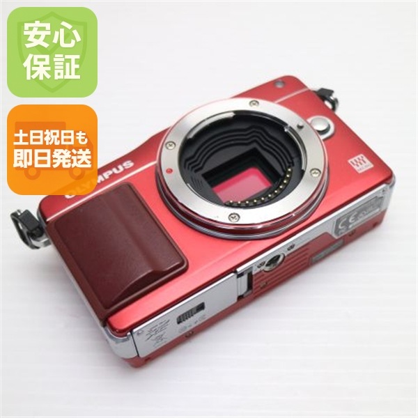 超美品 E-PM2 レッド ボディ デジ1 Canon 39