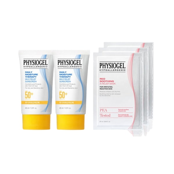 デイリー モイスチャー セラピー 日焼け止め 40ml 2個+AIマスクパック 3枚 5,519円