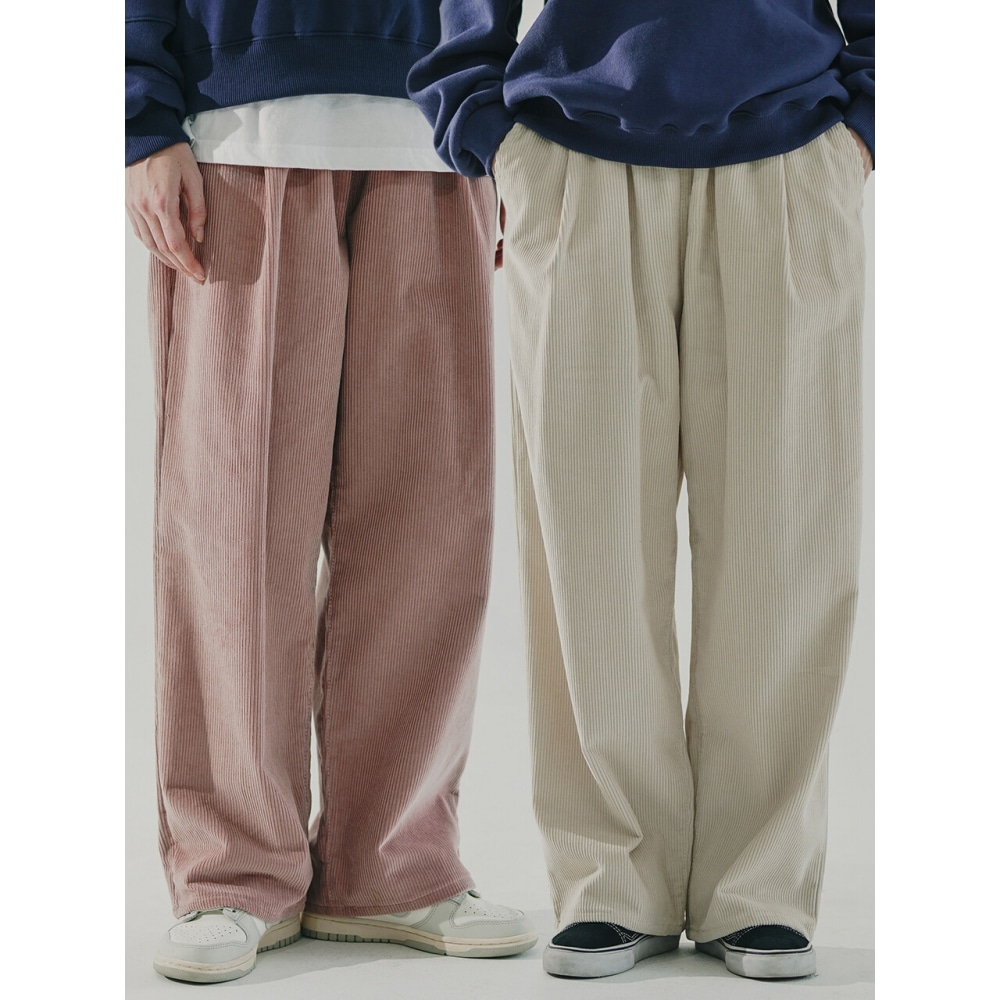 WV PROJECTクロップルコーデュロイワイドパンツ2PACK MJLP7618
