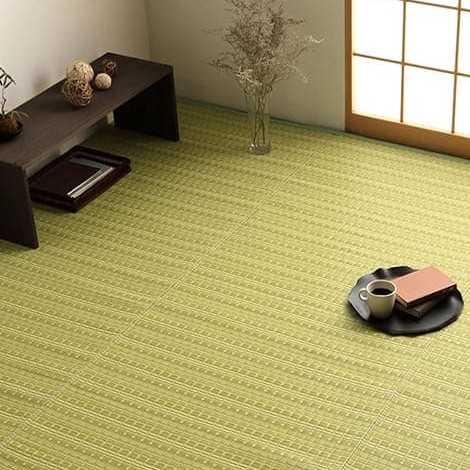 洗える い草風 カーペット ラグ 敷き物 バルカン 174×261cm 江戸間3畳 ブラウン 母の日 プレゼント