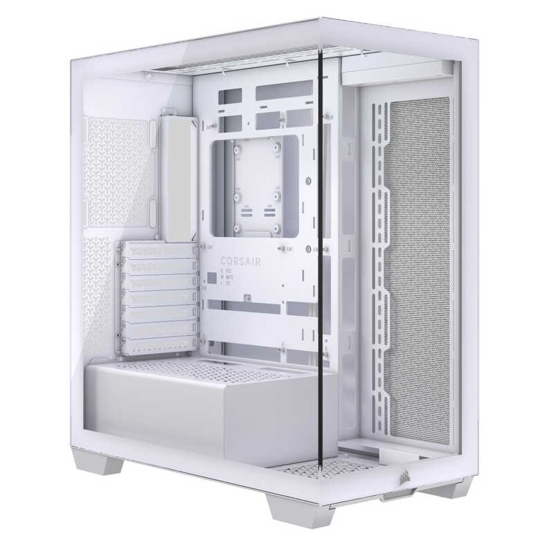 コルセア　CORSAIR　3500X Tempered Glass Mid-Tower -White-　CC-9011277-WW