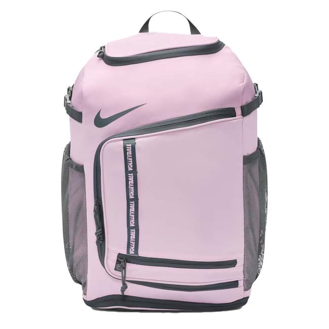 ナイキ(NIKE) ユニセックス バレーボール バックパック 32L VB2000-689ピンクフォーム×Sグレー