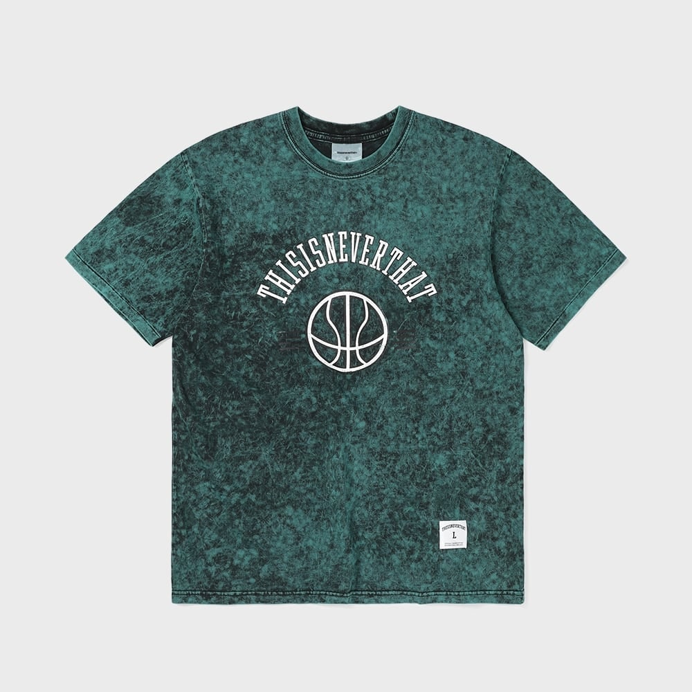 ディス・イズ・ネヴァー・ザッド・バスケットボールTシャツグリーン