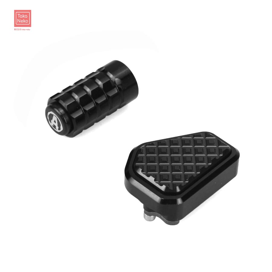 ホンダハンターカブCT125用シフトペダル前後セット / FR+RR Gear Pedals Cover CT125 JA55 JA65