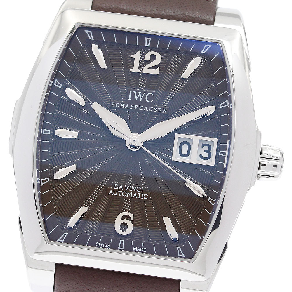 IWC IWC SCHAFFHAUSEN IW452306 ダヴィンチ ビックデイト 自動巻き メンズ 良品 保証書付き_890546【中古】