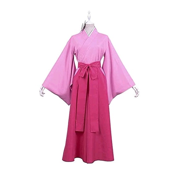 コスプレ衣装 着物浴衣 髪飾り付き 栗花落 カナヲ（つゆり かなを） 風