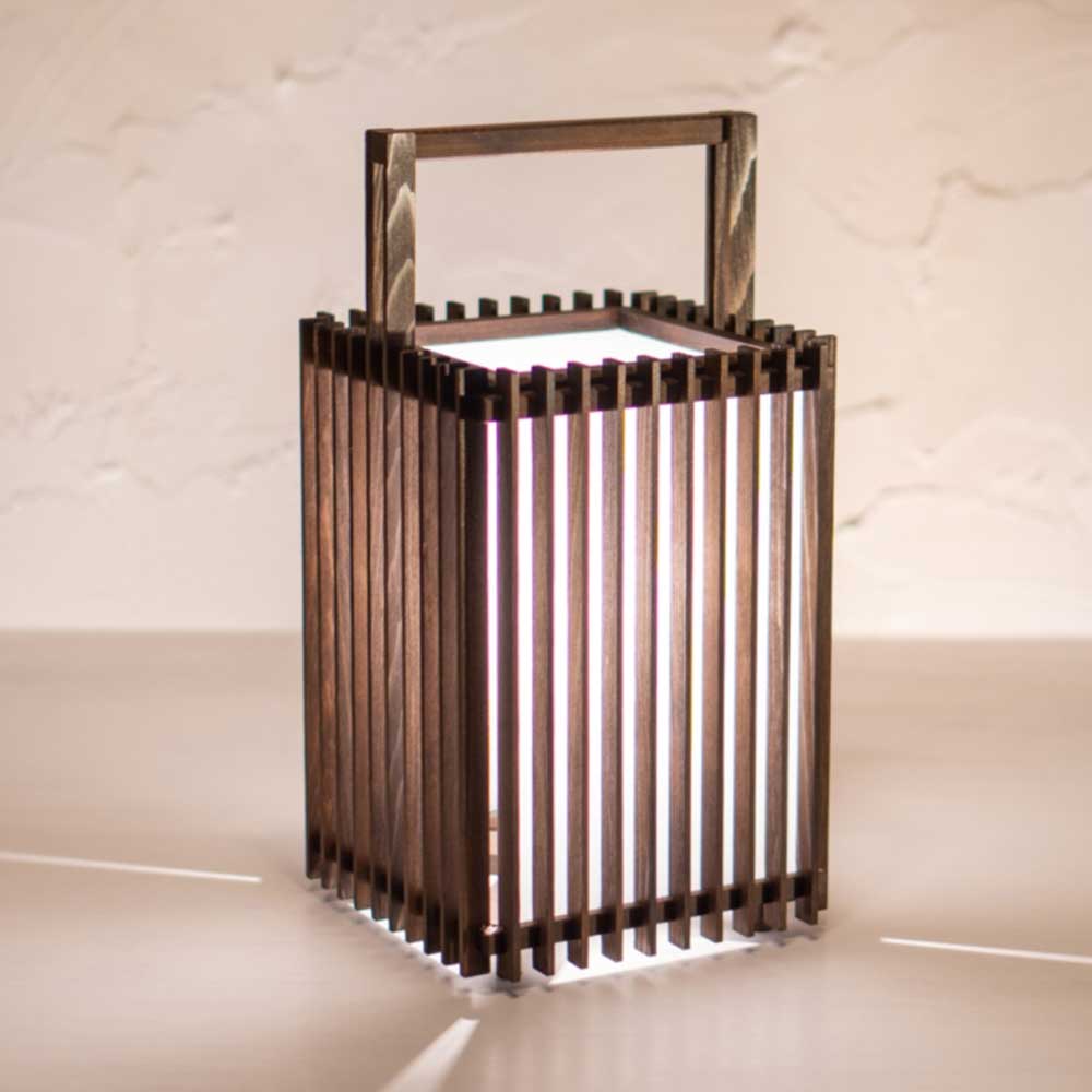 和風スタンドライト　行灯　清（小） sei-S　高さ31.5cm　民芸塗り仕上げ　杉材と強化和紙の照明器具　LED電球対応 20,878円