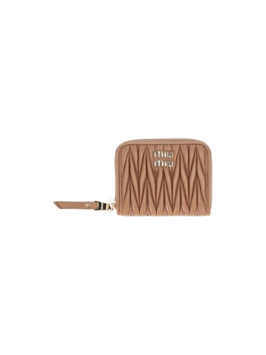 MIU MIU Women Wallet 5MM268AFPP F098L CARAMEL
