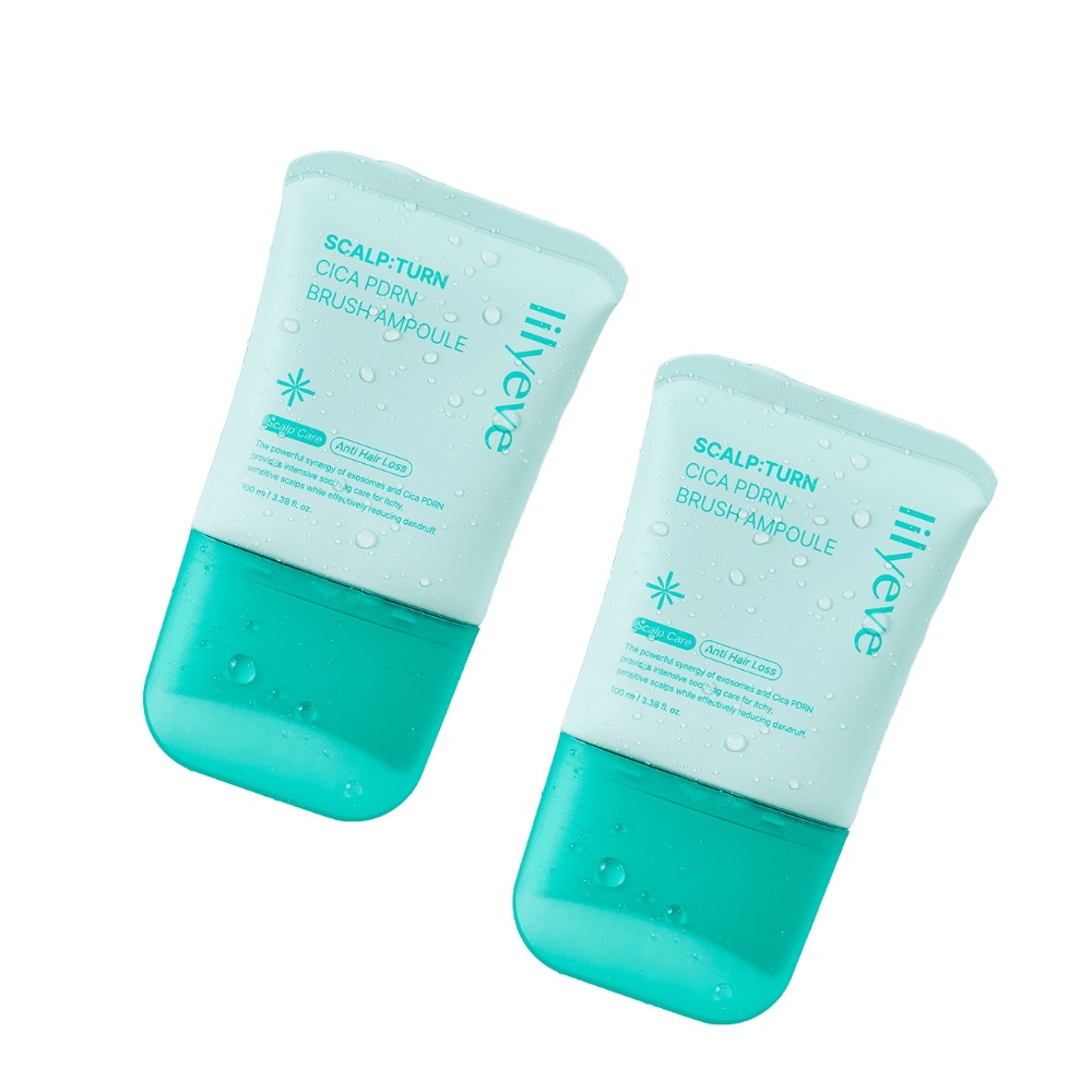 リリーイブ スカルプトン シカ PDRN アンプル 100ml 2個 脱毛 クーリング 脂性フケ 角質スケーリング