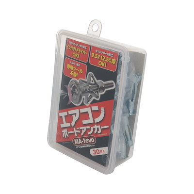 他サイト： 峰岸 エアコンボードアンカー MA-1 30入の商品画像