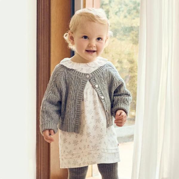 TC01 冬 ジェリーフラワーワンピース(カーディガン)(GREY)_ 01S724053 (S42055480)