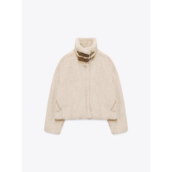 フェイクファーショートカラージャケット(MAFDJK18NLE)