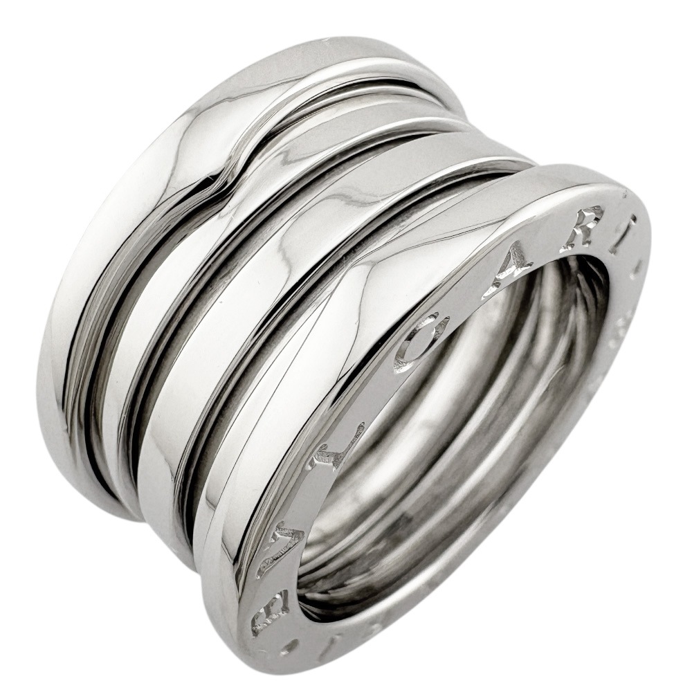ブルガリ B-zero.1 4バンド リング 指輪 11号 18金 K18ホワイトゴールド BVLGARI 中古 美品 124,850円