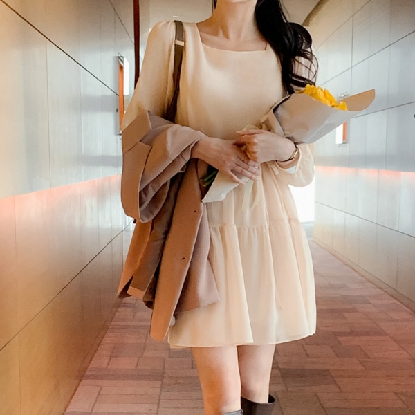 ティアードミニワンピース op15426