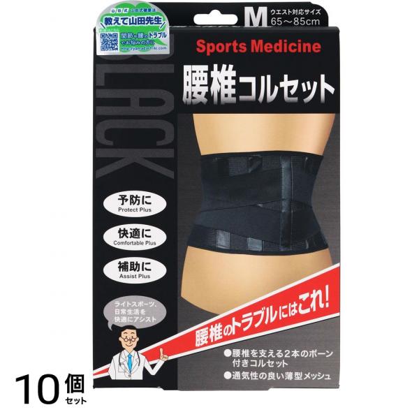 ミノウラ 山田式 腰椎コルセットM 1個 10個セット