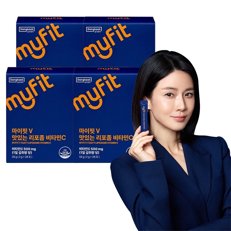 [1+1+1+1] MYFIT V テイスティーリポソームビタミンC (28包)
