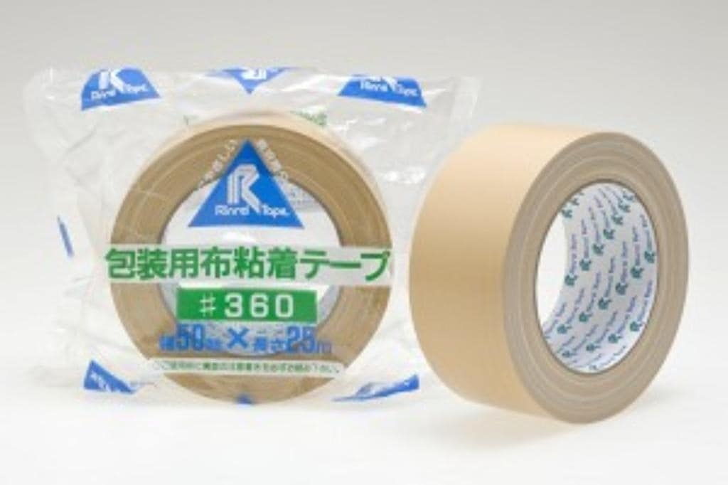 リンレイ 布粘着テープ #360布サイズ50X25m [まとめ買い30巻セット]