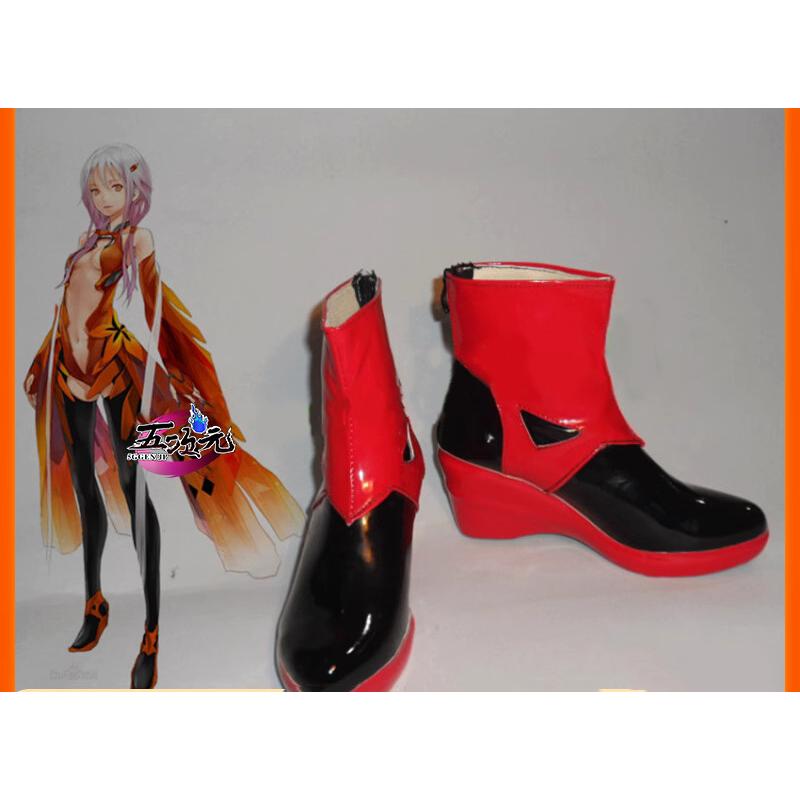 五次元　ギルティクラウン　楪祈　ゆずりは　いのり　コスプレ　靴