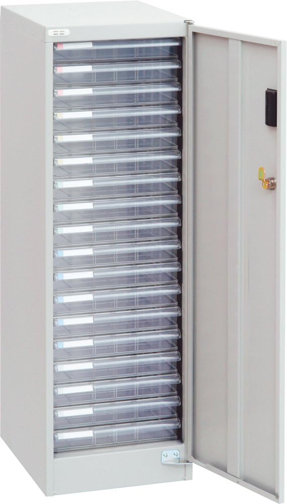 ナカバヤシ 書類棚 アバンテV2 鍵付きセキュリティフロアケース A4書類収納 AF-S18 グレー