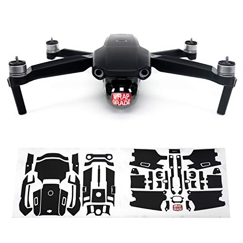 色：ステルスブラック WRAPGRADE for DJI Mavic Air 2 スキンシール (ス