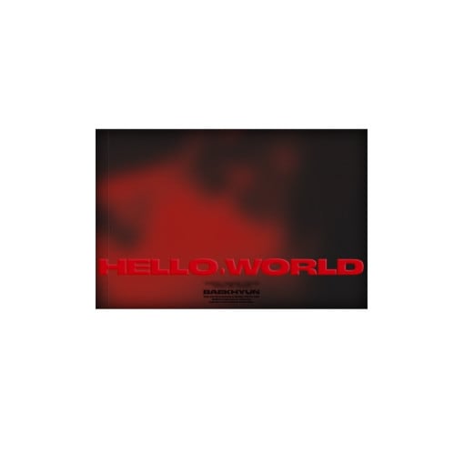 [未開封新品] ベクヒョン - ミニ4集 Hello, World [Photobook Ver] Hello version