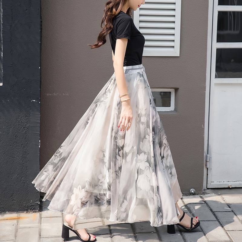 スカート ロングスカート フレアスカート ロング ロング丈 マキシ マキシ丈 アンクル丈 フレア Aライン かわいい 大人可愛い きれいめ カジュアル 大人 上品 おしゃれ お洒落 大人可愛い