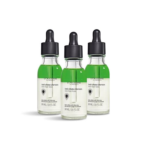 ロクシタン(L’OCCITANE) 薬用 メディカル アンチヘアロスセラム 50ML ×3本セット[医薬部外品] 育毛剤 育毛美容液 抜け毛 産後の抜け毛 予防 女性用 男性用 人気