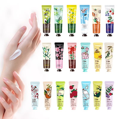 Qoo10] ハンドクリーム 24H 高保湿 ハンドケ